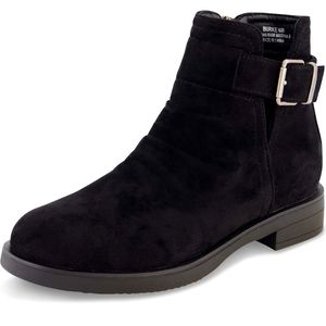 Women Black Ankle Boot size 9W